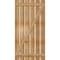 Ekena Millwork Spaced Board-n-Batten Shutters w/Z-Bar, Rough Sawn Western Red Cedar, 34 3/4W x 69H, PR RBS06Z35X069RWR - alternate 5